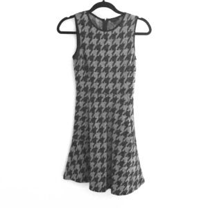 Theory Classic Gray and Black Dress